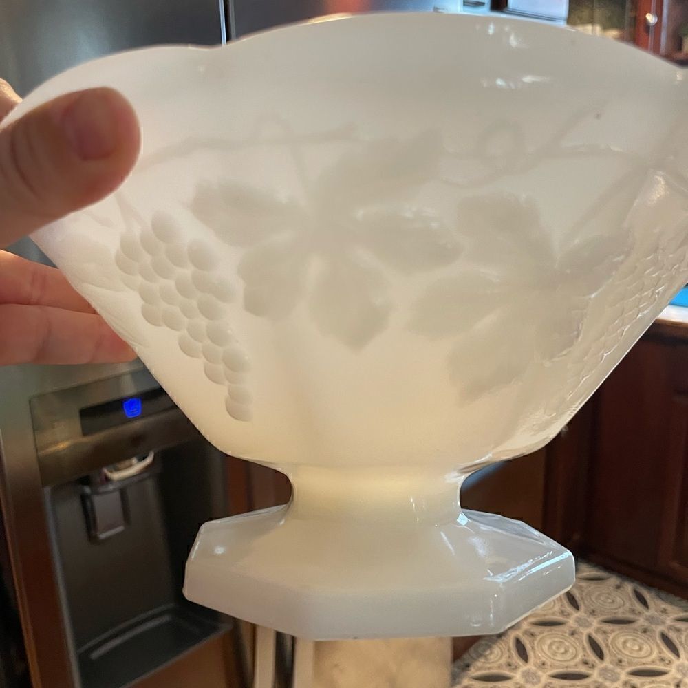 Vintage Milk Glass bowl  